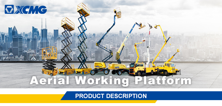 XCMG Official  14m Articulated Aerial Work Platform GTBZ14J for Uzbekistan